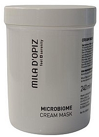 Krem-maska do twarzy - Mila D’Opiz Basic Line Microbiome Cream Mask  — Zdjęcie N1