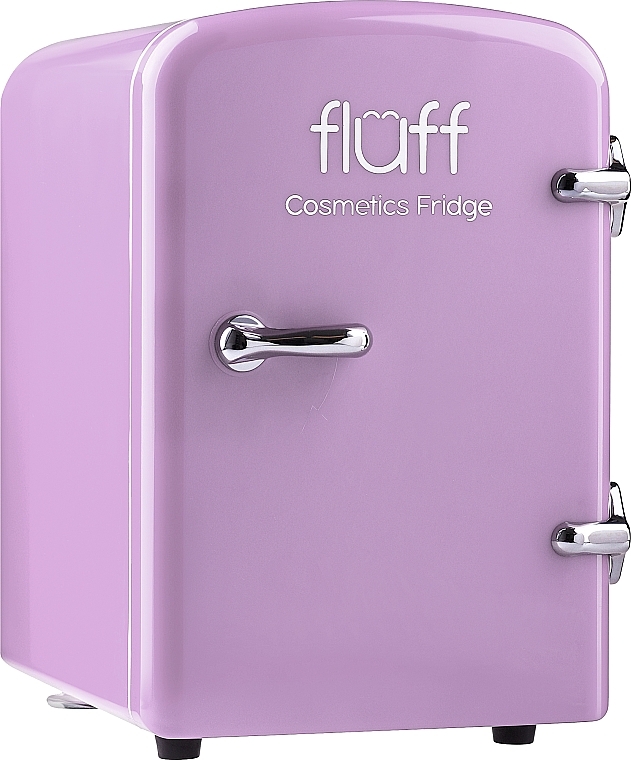 Minilodówka kosmetyczna, liliowa - Fluff Cosmetic Violet Fridge — Zdjęcie N1