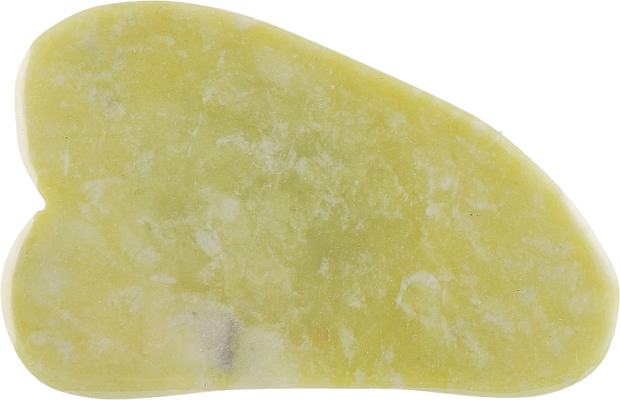 Jadeitowy kamień do masażu twarzy Guasha - Nuvi — Zdjęcie N1