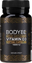 Kup Witamina D3, 1000 kapsułek - Bodybe Vitamin D3 Softgel Capsules