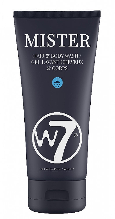 Szampon i żel pod prysznic 2 w 1 - W7 Mister Hair & Body Wash — Zdjęcie N1