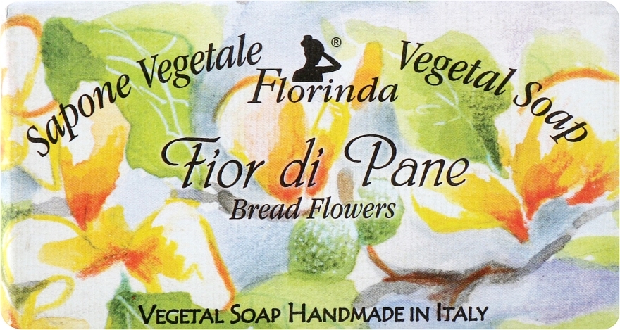 Naturalne mydło w kostce Kwiat chleba - Florinda Sapone Vegetale Bread Flowers Vegetal Soap Handmade — Zdjęcie N1