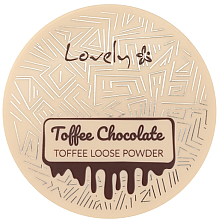 Puder czekoladowy do twarzy i ciała - Lovely Toffee Chocolate Loose Powder — Zdjęcie N1