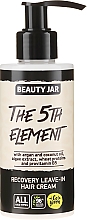 Kup Regenerująca odżywka nawilżająca do włosów bez spłukiwania - Beauty Jar Recovery Leave-In Hair Cream The 5th Element