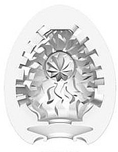 Jednorazowy masturbator w kształcie jajka - Tenga Egg Shiny — фото N3