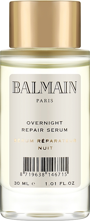 Serum przyspieszające odrastanie włosów - Balmain Paris Hair Couture Overnight Repair Serum — Zdjęcie N1