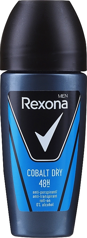 Antyperspirant w kulce dla mężczyzn - Rexona MotionSense Cobalt Dry Antiperspirant Roll-On — Zdjęcie N1