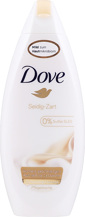Nawilżający krem pod prysznic - Dove Seidig-Zart