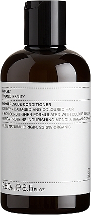Odżywka do włosów Monoi - Evolve Beauty Rescue Conditioner — Zdjęcie N1