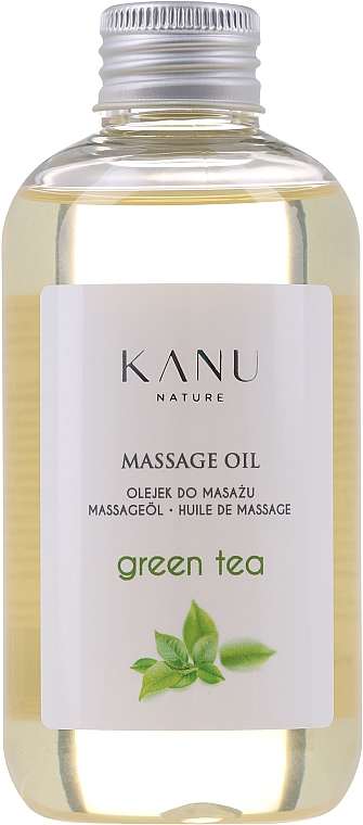 Olejek do masażu Zielona herbata - Kanu Nature Grean Tea Massage Oil — Zdjęcie N1