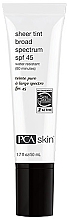 Tonujący krem przeciwsłoneczny do twarzy SPF 45 - PCA Skin Sheer Tint Broad Spectrum SPF 45 — Zdjęcie N1