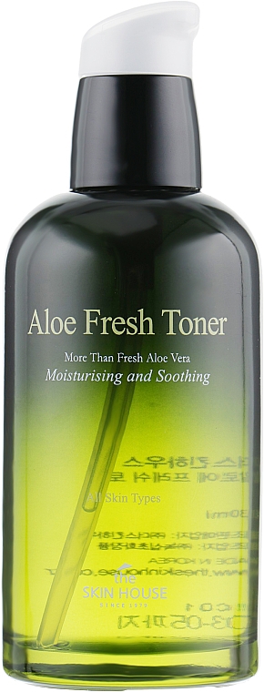 Tonik nawilżający z ekstraktem z aloesu - The Skin House Aloe Fresh Toner — Zdjęcie N2