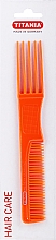 Kup Grzebień 19 cm, pomarańczowy - Titania