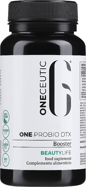Prebiotyk - Oneceutic One Probio D-Tox Booster Beauty Life Food Suplement — Zdjęcie N1