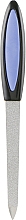 Kup Metalowy pilnik do paznokci z gumowym uchwytem, ​​13,5 cm, czarno-fioletowy - Zauber
