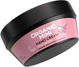 Nawilżający krem do rąk Shea & Raspberry - Organic Mimi Hand Cream Moisturizing Shea & Raspberry — Zdjęcie N1