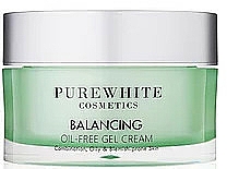 Krem do twarzy bez dodatku olejków - Pure White Cosmetics Balancing Oil-Free Gel Cream — Zdjęcie N1