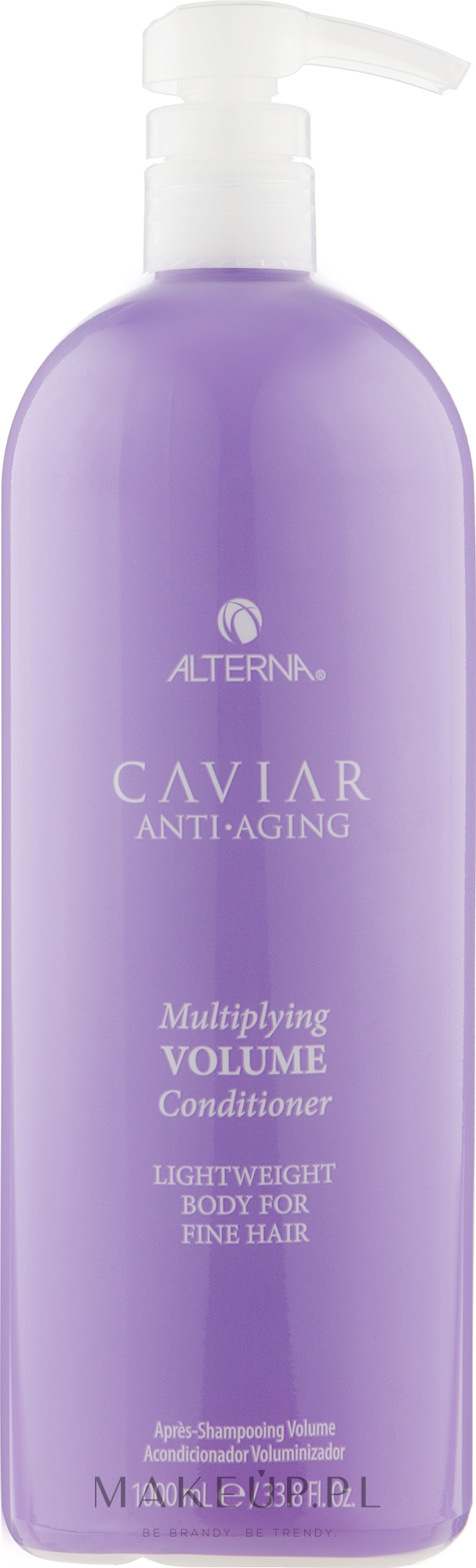 Odżywka dodającą włosom objętości z ekstraktem z czarnego kawioru - Alterna Caviar Anti-Aging Multiplying Volume Conditioner — Zdjęcie 1000 ml