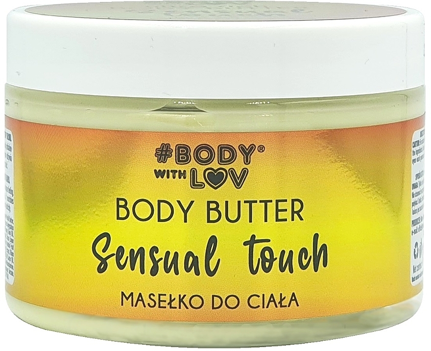 Masło do ciała - Body with Love Sensual Touch Body Batter — Zdjęcie N1