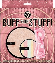 PRZECENA! Zestaw - W7 Buff Your Stuff! Gift Set (acc/3 pcs) * — Zdjęcie N1