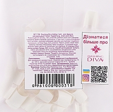 Zestaw tipsów do manicure francuskiego, biały - Dashing Diva French Wrap Manicure Long Trial Size — Zdjęcie N1