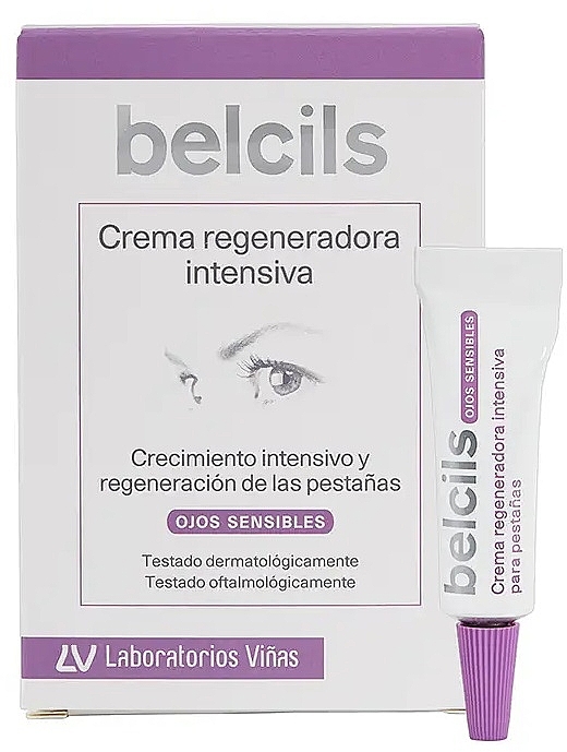 Intensywnie rewitalizujący krem do rzęs - Belcils Intensive Regenerating Cream For Eyelashes — Zdjęcie N1