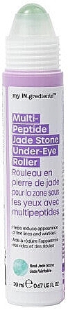 Roller do powiek z multipeptydami - masqueBar iN.gredients Multi-Peptide Jade Stone Under-Eye Roller — Zdjęcie N2