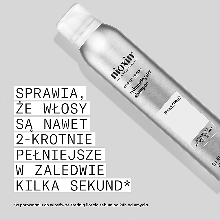 Szampon do włosów suchych - Nioxin Pro Clinical Density Defend Volumizing Dry Shampoo — Zdjęcie N6