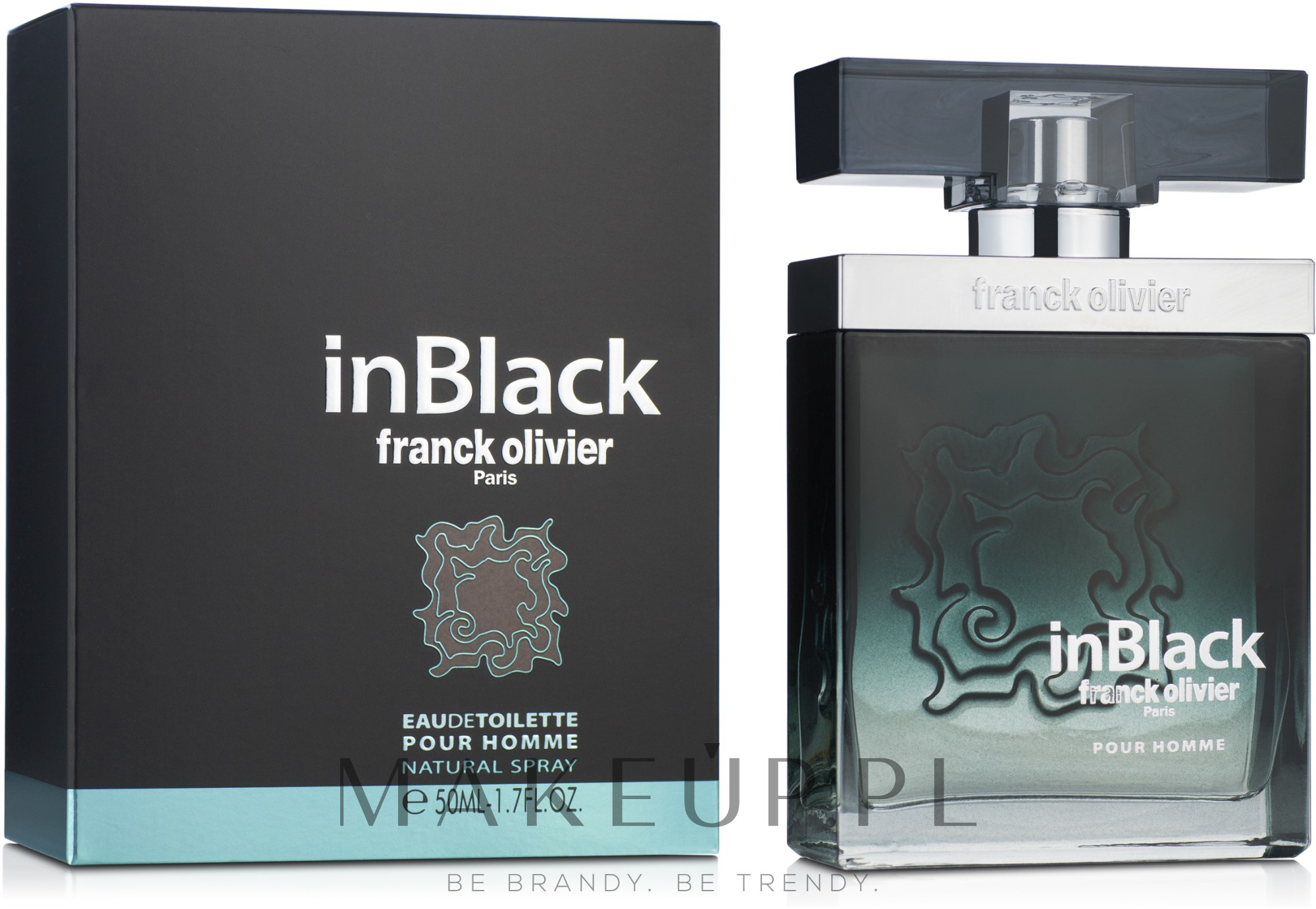 Franck Olivier In Black For Men - Woda toaletowa — Zdjęcie 50 ml