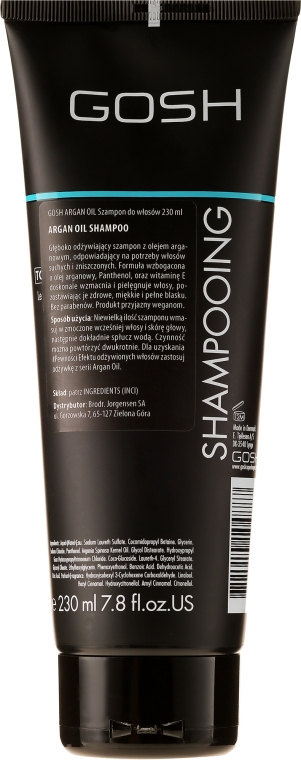 Szampon do włosów Olej arganowy - Gosh Copenhagen Argan Oil Shampoo — Zdjęcie N2