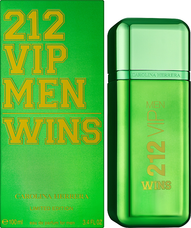 Carolina Herrera 212 VIP Men Wins - Woda perfumowana — Zdjęcie N2