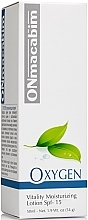 Nawilżająca emulsja do twarzy - ONmacabim Oxygen Line Vitality Moisturizing Lotion SPF15 — Zdjęcie N1