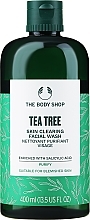 Żel do mycia twarzy - The Body Shop Tea Tree Skin Clearing Facial Wash 91% Natural Origin — Zdjęcie N2