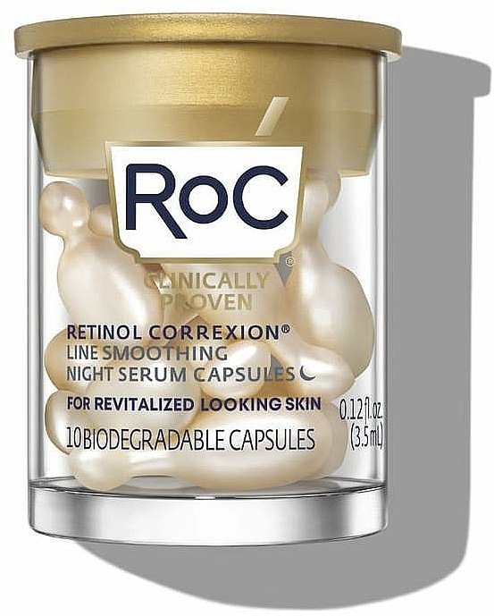 Serum w kapsułkach do twarzy z retinolem - Roc Retinol Correxion Line Smoothing Night Serum — Zdjęcie N6