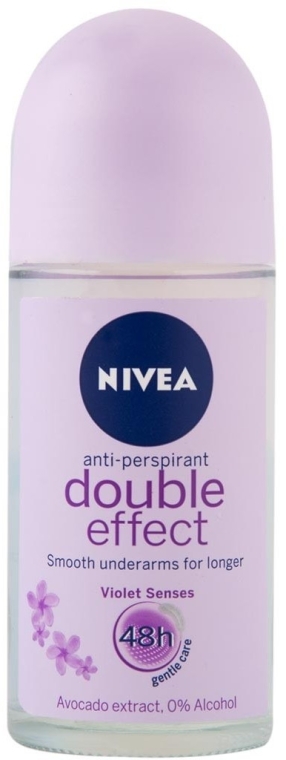 Antyperspirant w kulce - NIVEA Double Effect Deodorant Roll-On