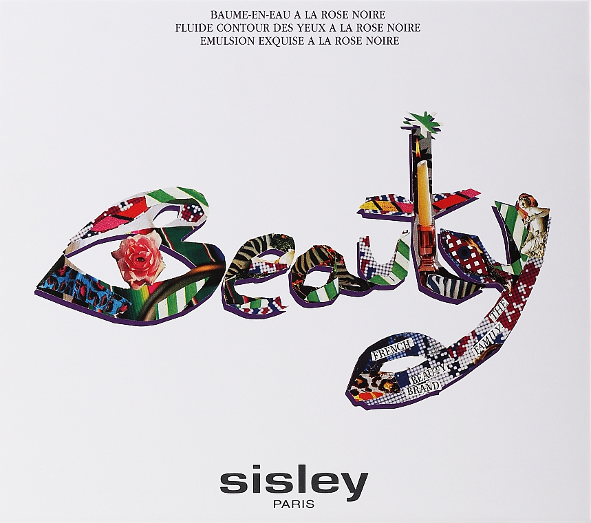 Zestaw - Sisley Black Rose Beauty Set (f/cr/50ml + eye/fluid/14ml + emulsion/15ml) — Zdjęcie N2