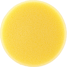 Gąbka do kąpieli okrągła, żółta - Ewimark — Zdjęcie N1