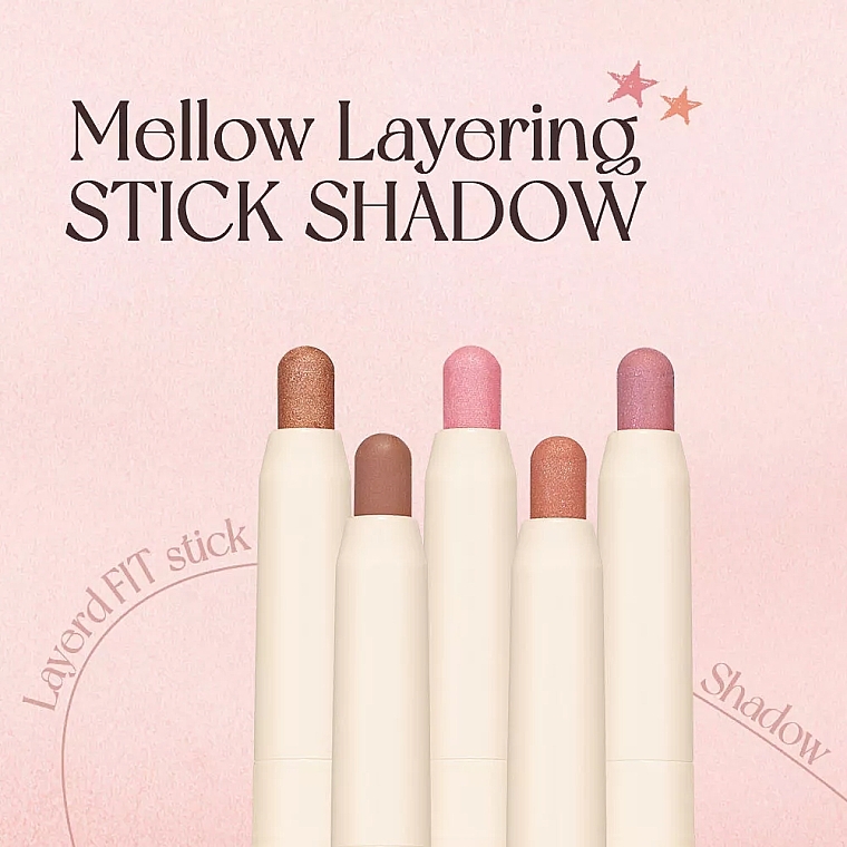 Cień do powiek w sztyfcie - Holika Holika Mellow Layering Stick Shadow — Zdjęcie N5