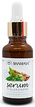 Kup Serum hialuronowe z zieloną herbatą, żeń-szeniem i aloesem - Shamasa