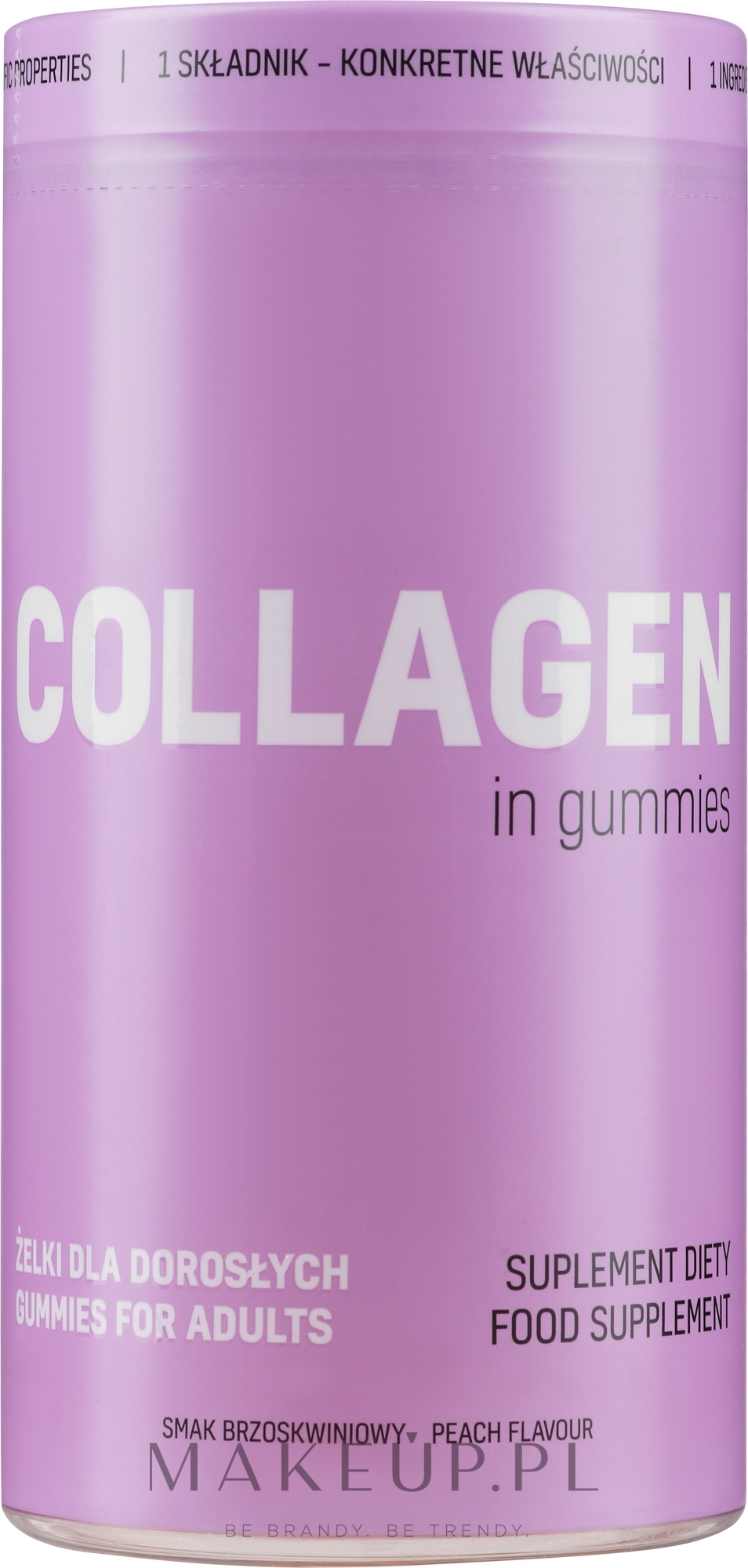 Kolagen w żelkach o brzoskwiniowym smaku - Noble Collagen In Gummies — Zdjęcie 300 g