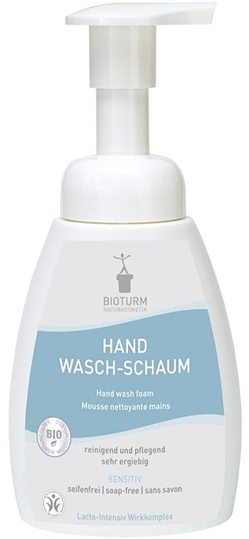 PRZECENA! Pianka do mycia rąk - Bioturm Organic Mild Hand Wash Foam No.11 * — Zdjęcie N1