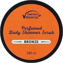 Kup Perfumowany scrub do ciała z połyskiem Bronze - Energy Of Vitamins