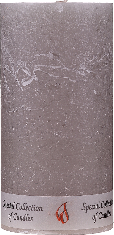 Świeca zapachowa, brązowy walec, 15 cm - Ringa Special Collection Candle — Zdjęcie N1