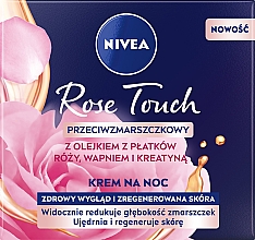 Kup Przeciwzmarszczkowy krem na noc - NIVEA Rose Touch Night Cream