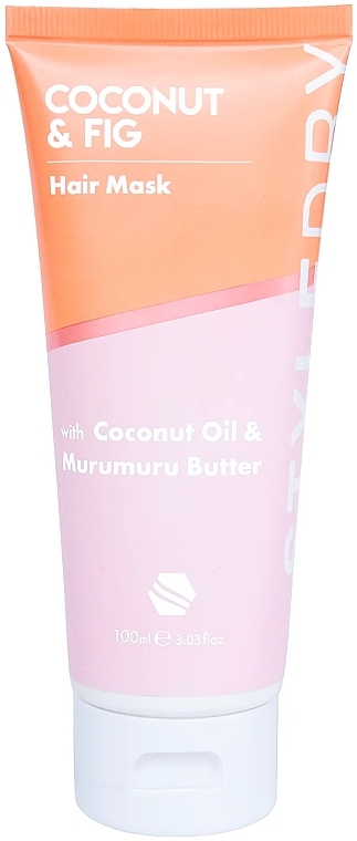 Nawilżająca maska do włosów z olejem kokosowym i masłem murumuru - Styledry Coconut & Fig Hair Mask — Zdjęcie N1