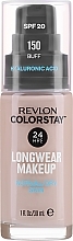 PRZECENA! Podkład - Revlon ColorStay Longwear Makeup Hyaluronic Acid Normal/Dry Skin SPF20 * — Zdjęcie N1