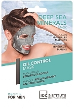 Maseczka do twarzy regulująca sebum dla mężczyzn - IDC Institute Oil Control Mask For Men — Zdjęcie N1