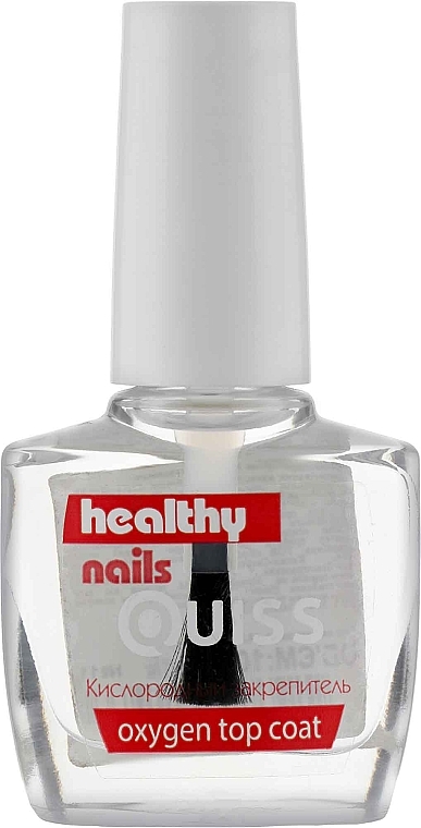 Utrwalacz do paznokci - Quiss Healthy Nails №11 Oxygen Top Coat — Zdjęcie N1