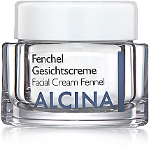 Krem do twarzy z ekstraktem z fenkułu - Alcina Facial Cream Fennel — Zdjęcie N3