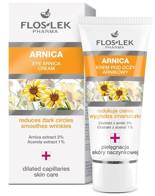 Arnikowy krem pod oczy - Floslek Eye Arnica Cream — Zdjęcie N1